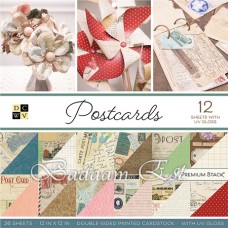 12X12 inch - Postcards