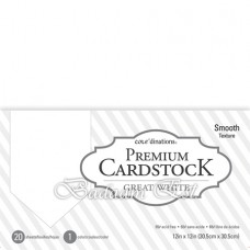 White Cardstock, 175 gm, 20 sheets, 30 cm