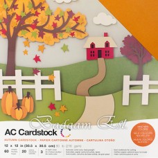 Autumn Cardstock 12X12 inch