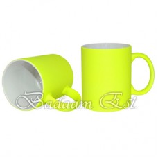Yellow fluorescent Mug