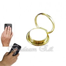 Gold Circle Mobile Ring